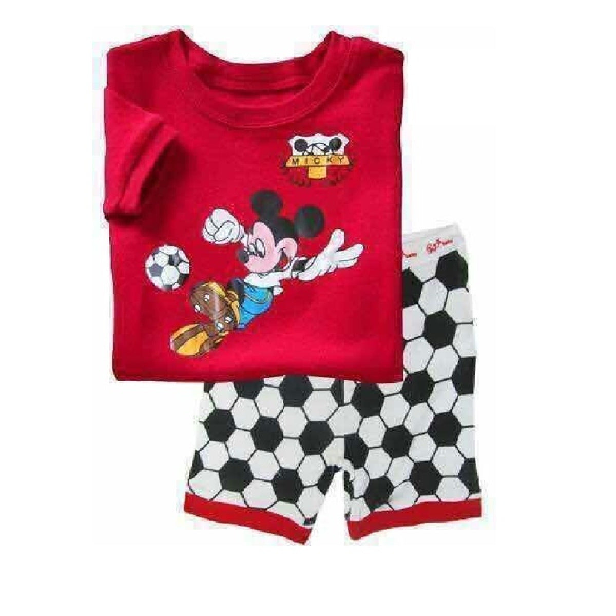Summer Boys Cartoon Short Sleeve Puppy Loungewear Baby Underwear Pajamas Set T011