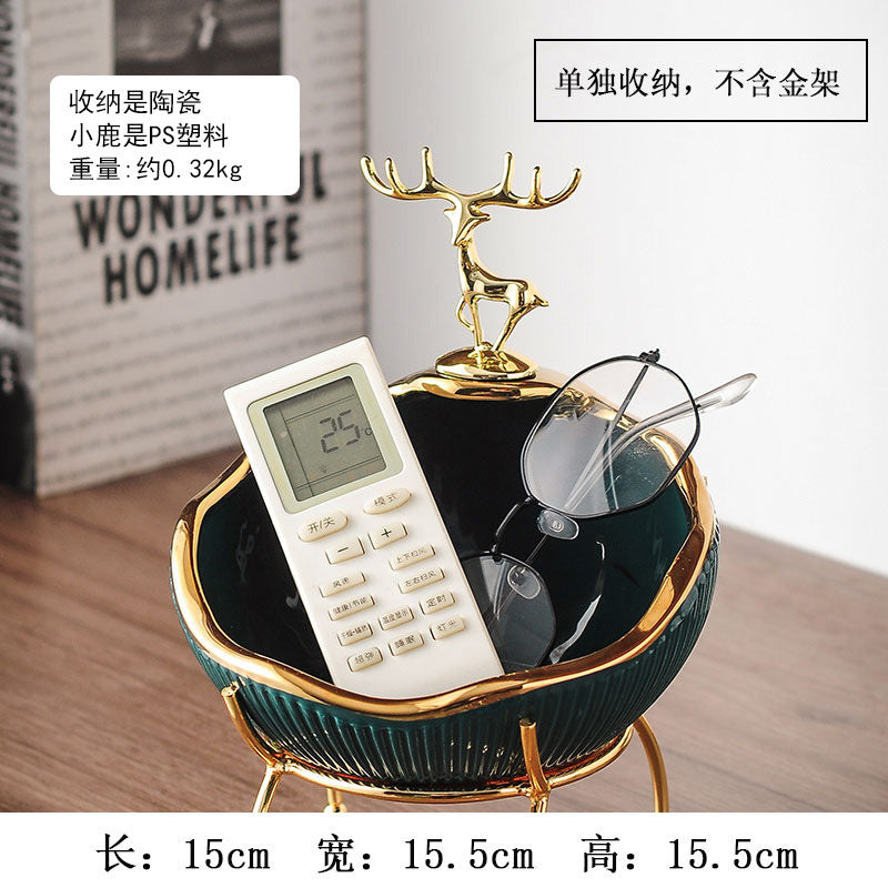 Entrance door, key, sundries, storage ornaments, living room, shoe cabinet, decorations, light luxury handicrafts, housewarming