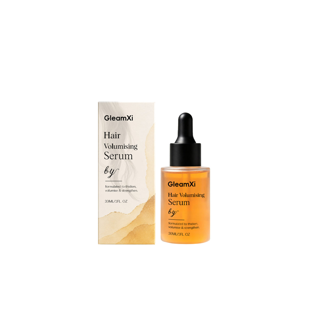 Cross-border GleamXi Hair Essence cares for hair texture, softness, volume, and smoothness, shine, and nourishes hair