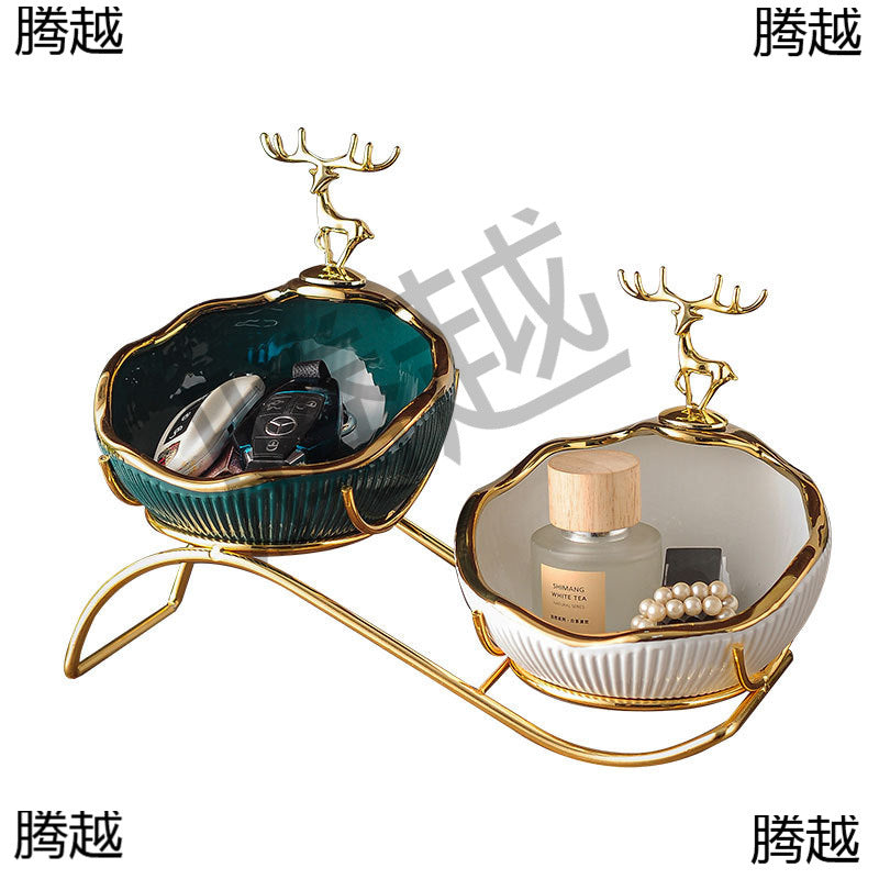 Entrance door, key, sundries, storage ornaments, living room, shoe cabinet, decorations, light luxury handicrafts, housewarming