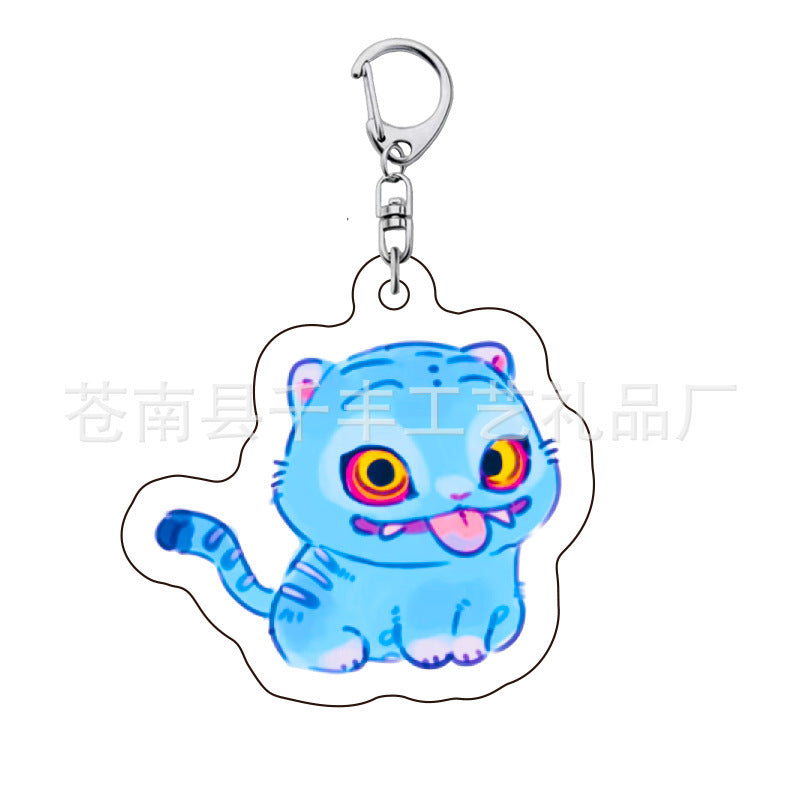 Kpop witch hunt group Rumi Zoe Mira Qin Yu peripheral cute acrylic keychain student school bag pendant