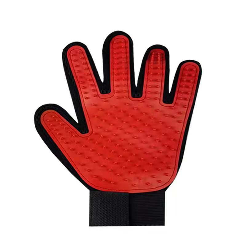 Cat gloves, hair removal artifacts, cat and dog massage, bathing, 5-finger massage gloves, pet cat gloves
