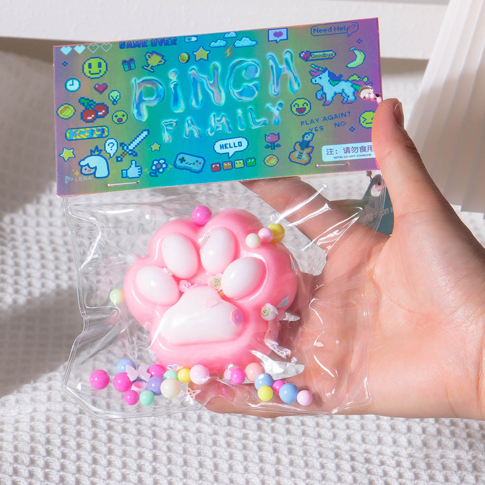 Douyin's explosive high-value cat's claw pinch and feel of the muddy feel decompression, high-end adult toy simulated animal pinching