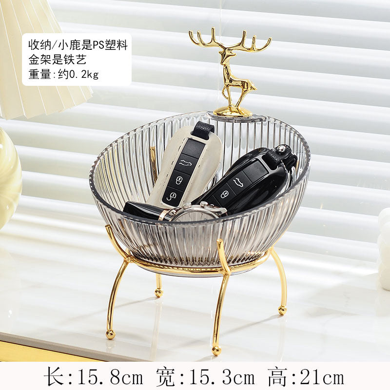 Entrance door, key, sundries, storage ornaments, living room, shoe cabinet, decorations, light luxury handicrafts, housewarming
