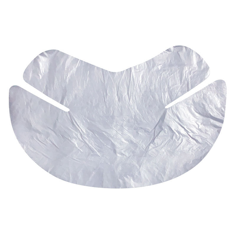 Disposable fresh-keeping neck mask sticker 100 pieces of beauty salon special plastic transparent mask sticker neck line mask paper