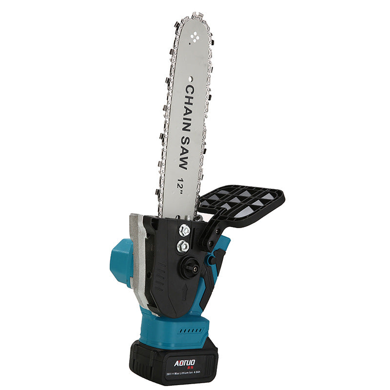 Cross-border new 12 inch lithium electric chain saw outdoor logging electric small charging handheld chainsaw logging saw wholesale by My Store