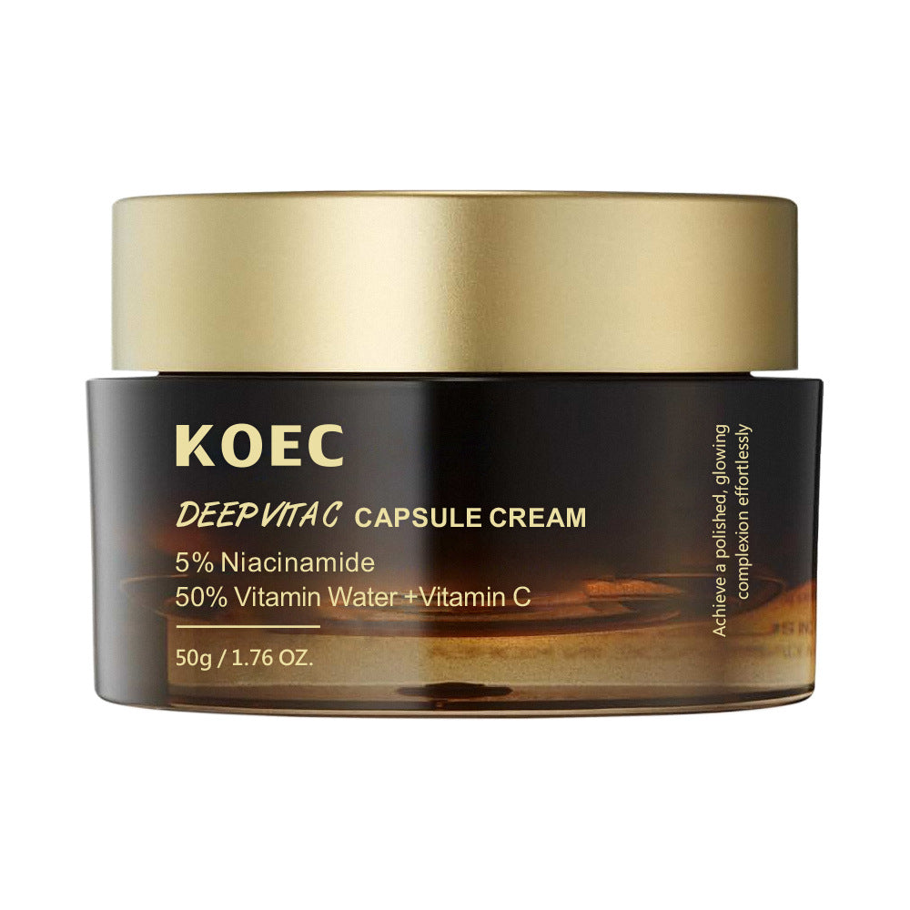 KOEC Vitamin C Capsule Filler Cream Moisturizing Face Cream Deep VC Capsule Cream Cross-border hot spot