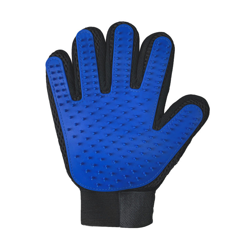 Cat gloves, hair removal artifacts, cat and dog massage, bathing, 5-finger massage gloves, pet cat gloves