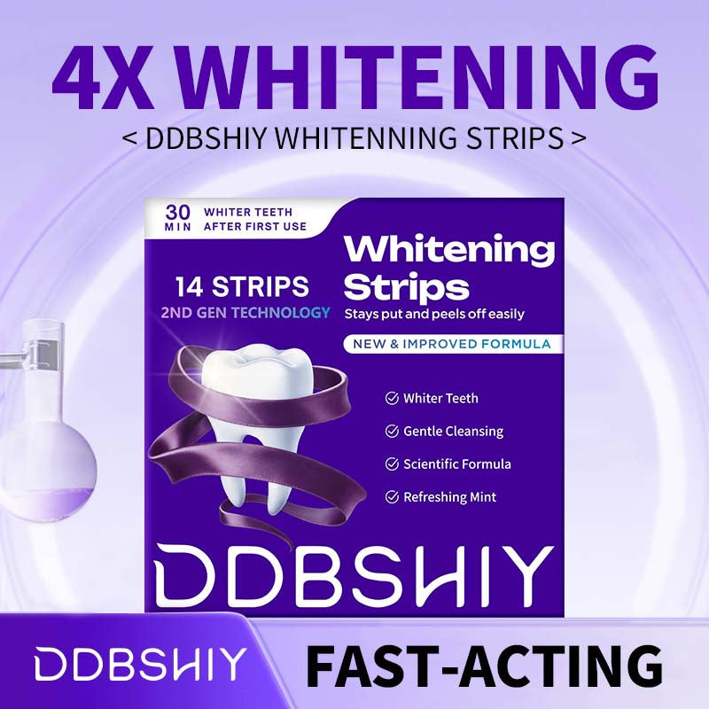 Cross-border TK popular Whitening Tooth Strips Cleansing and caring for tooth enamel layer dental strips