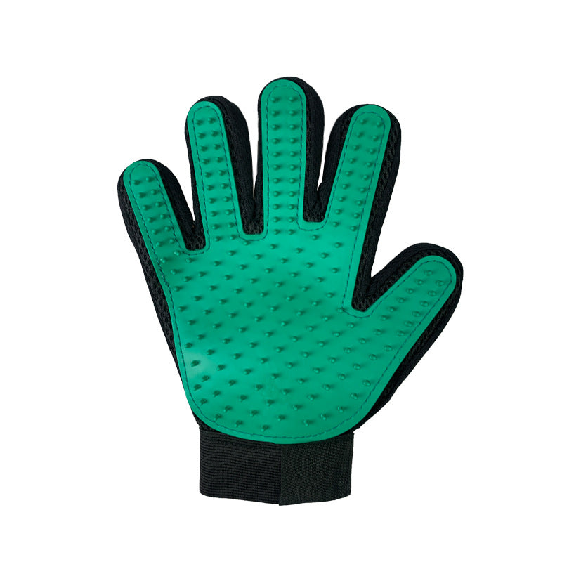 Cat gloves, hair removal artifacts, cat and dog massage, bathing, 5-finger massage gloves, pet cat gloves