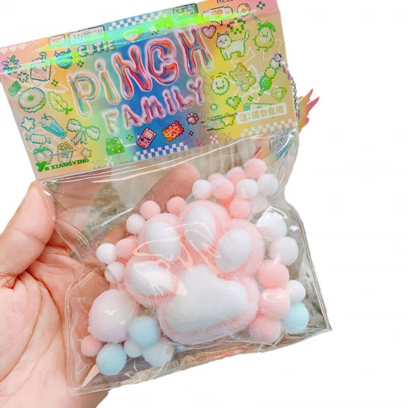 Douyin's explosive high-value cat's claw pinch and feel of the muddy feel decompression, high-end adult toy simulated animal pinching