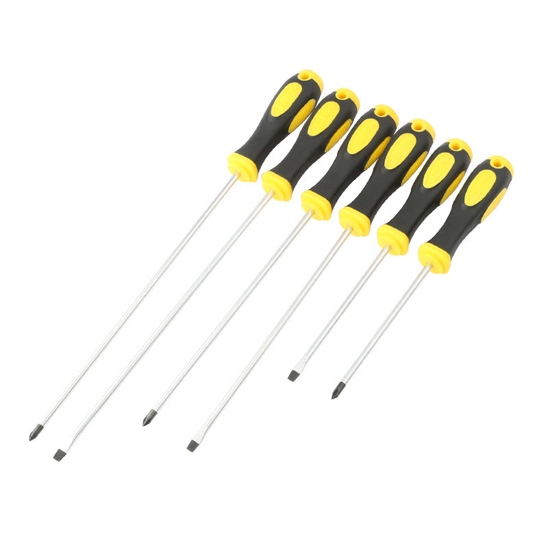 Persian TPR Square Shank with Magnetic Slotted 3-8mm Repair Screwdriver Screwdriver Household Cone Tool Screwdriver by My Store