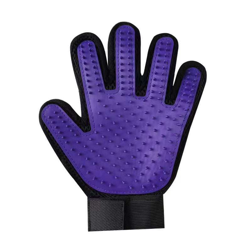 Cat gloves, hair removal artifacts, cat and dog massage, bathing, 5-finger massage gloves, pet cat gloves