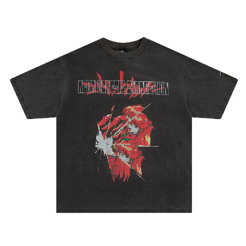Vintage High Street Loose Short Sleeve T-shirt