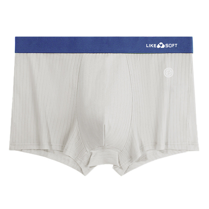Men's underwear pure cotton class A cotton underwear boys trend breathable cotton youth boxers wholesale dropshipping