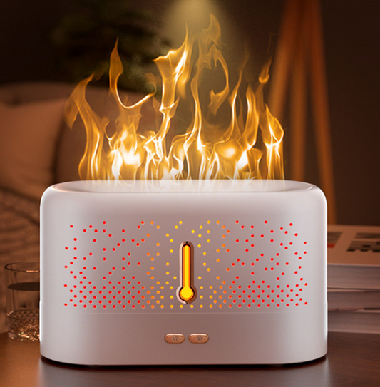 Cross-border special for new flame aromatherapy machine bedroom air purification humidifier USB plug-in essential oil diffuser