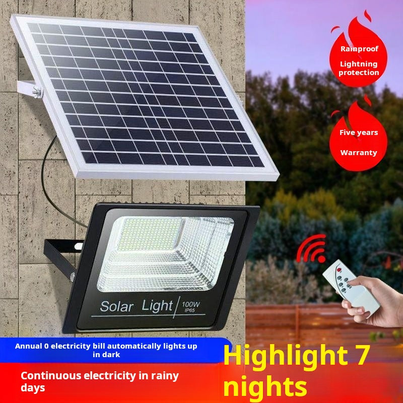 2025 New Solar Outdoor Garden Light Rural Home Waterproof Indoor LED Lighting Street Light Solar Lights