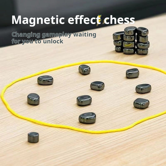 Magnetic effect chess board game training, concentration chess puzzle, interesting thinking logic, children's toys cross-border