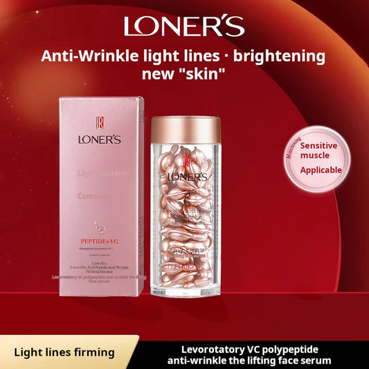 Ou Diequan Left-Rotation VC Firming Serum Oil Anti-Wrinkle Secondary Serum Capsule Skin Care Products Facial Serum Makeup