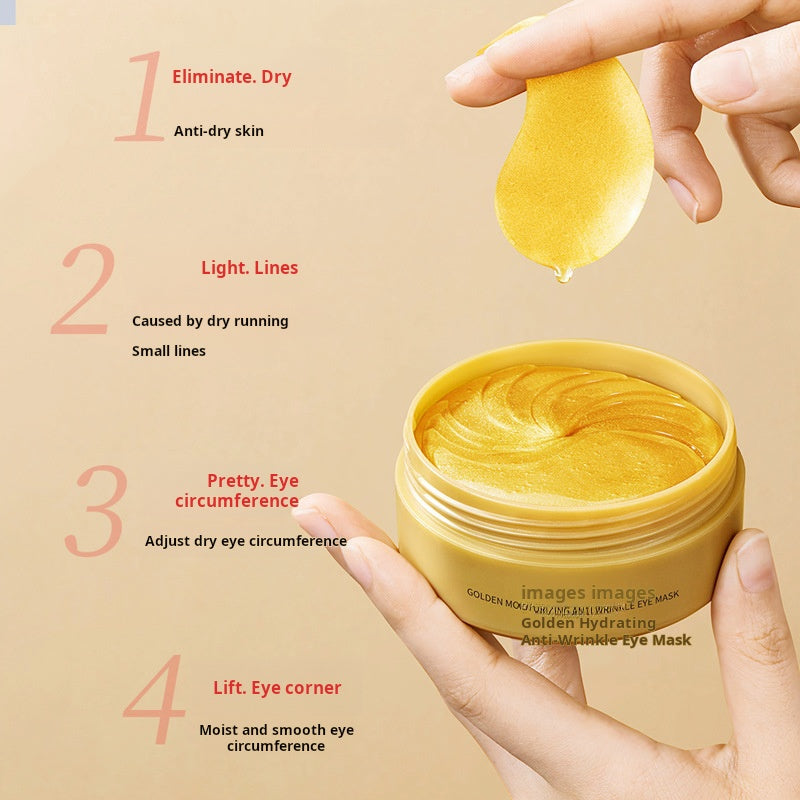 Image beauty gold eye mask hydrating and moisturizing around the eyes to improve dark circles and fade fine lines eye mask patches wholesale